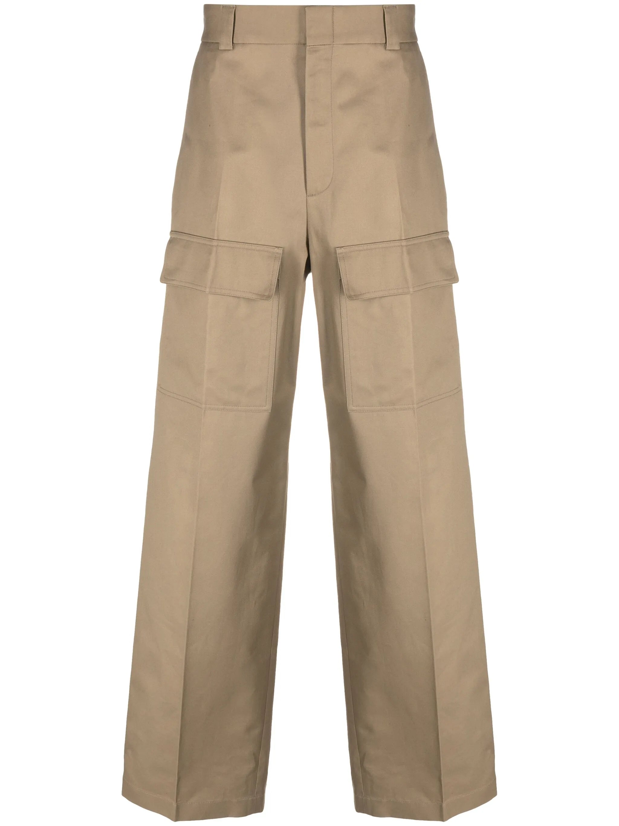 Gucci Wide-leg Cotton Cargo Trousers | Gucci Man collection