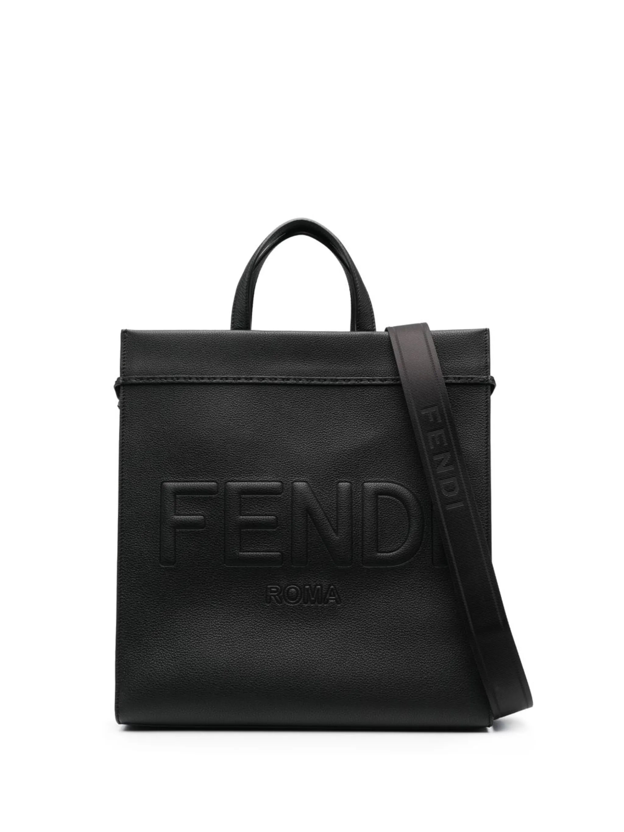 VIP【送料関税込】FENDI FENDI FLIP MEDIUM LEATHER TOTE Fendi Flip medium bag - Beige - Women | 8BT302A94W92I