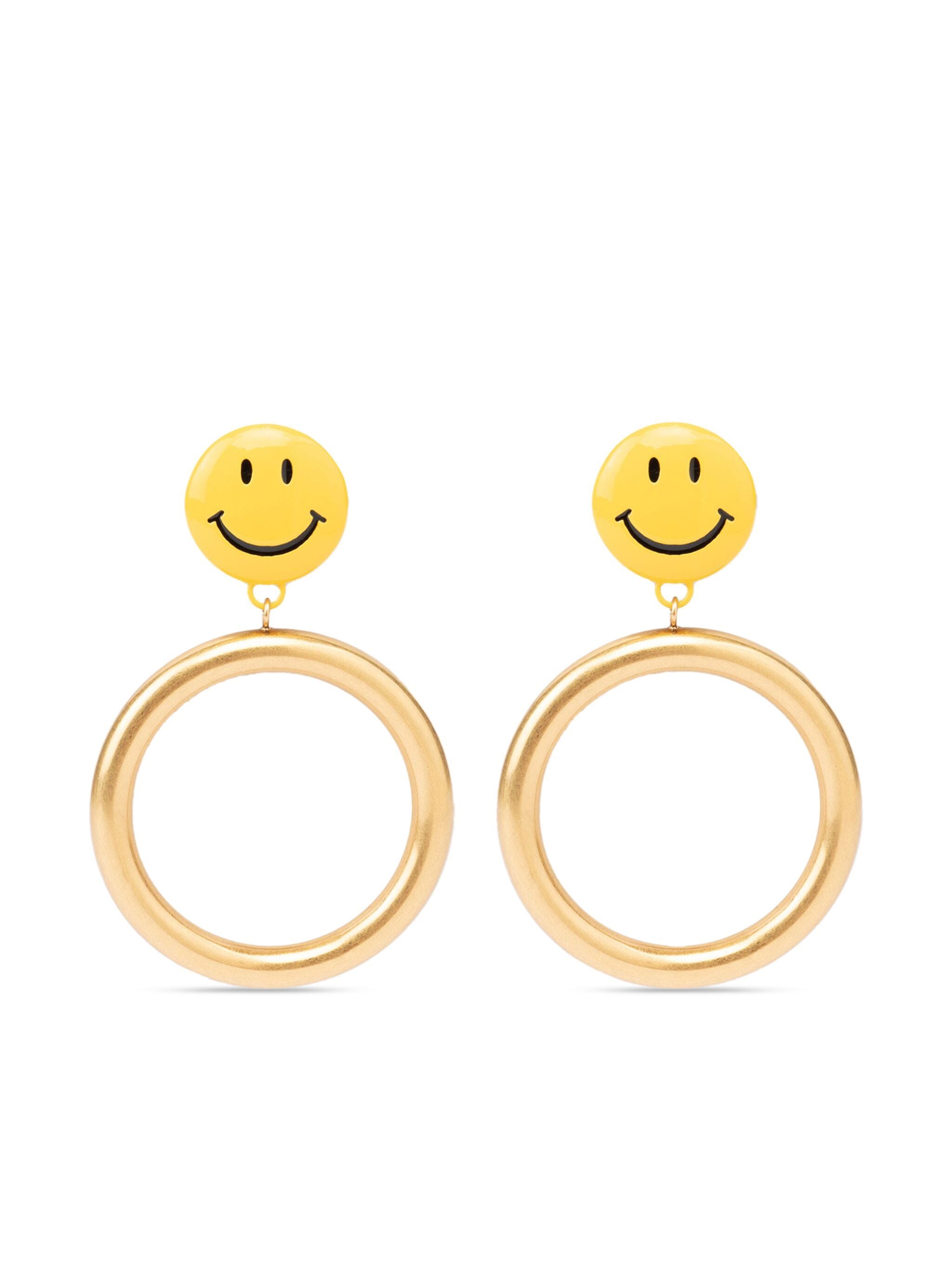 Moschino Smile-motif Earrings | Moschino Woman collection