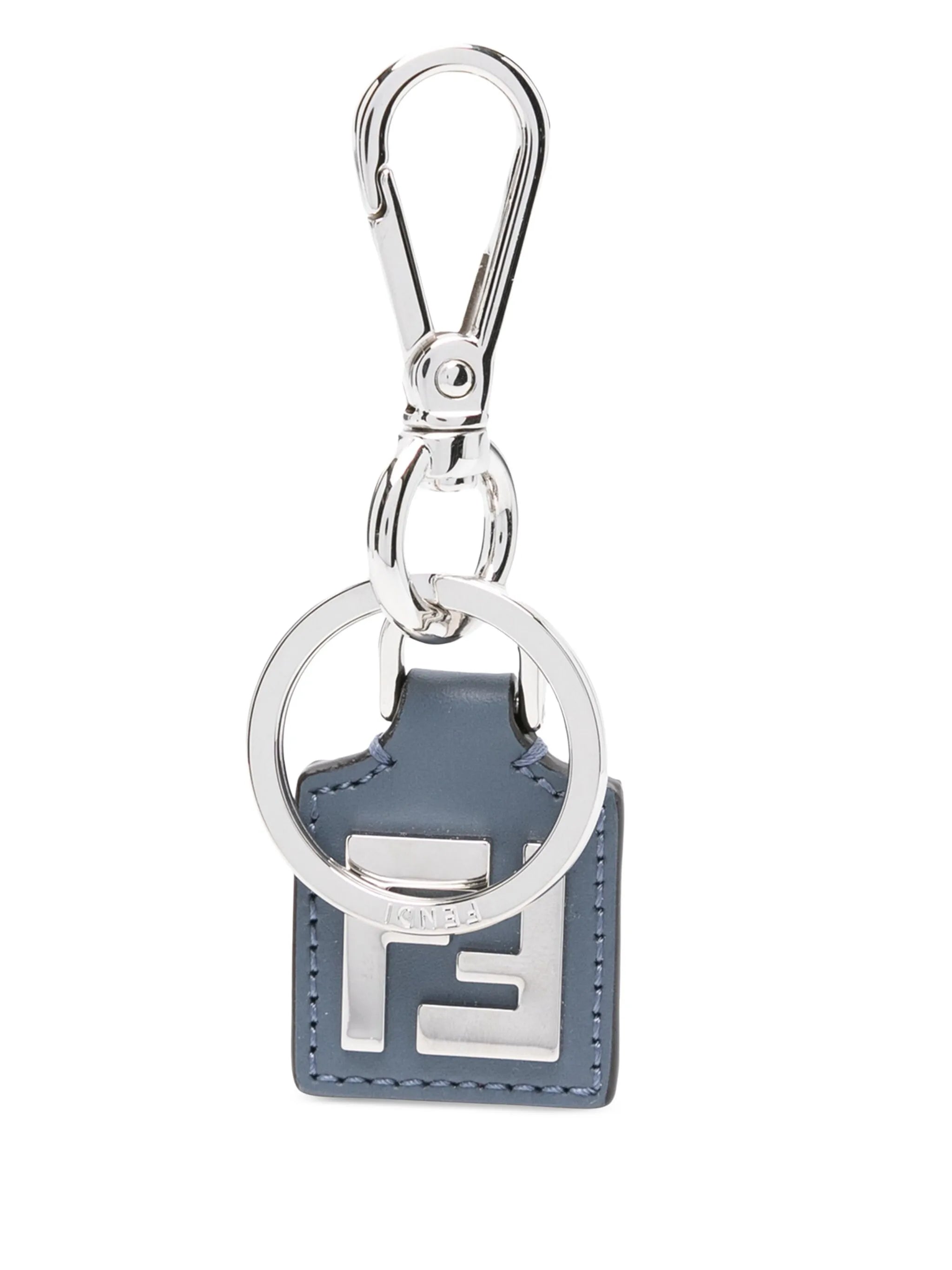 若者に人気のブランド | Keyring Leather Squared FF Fendi Fendi collection Man 小物