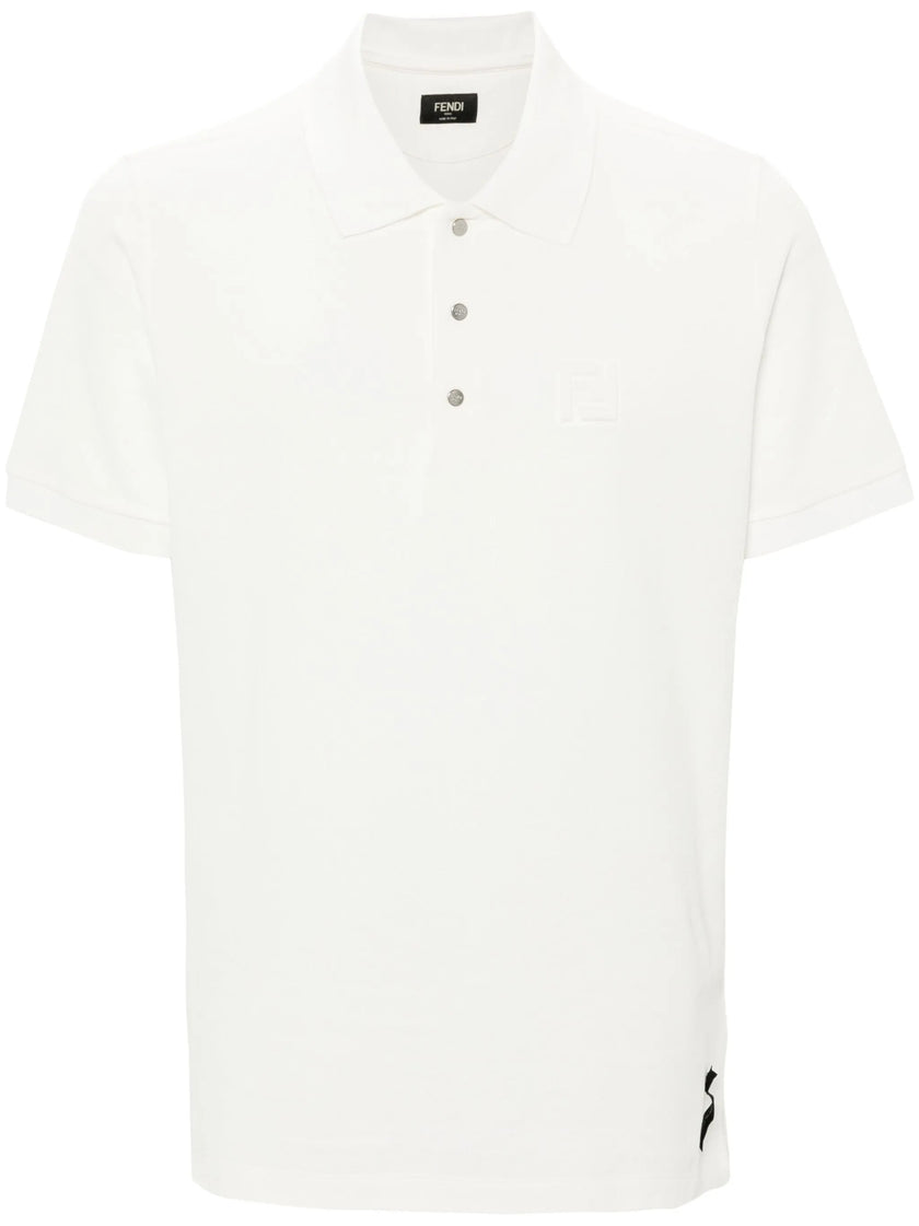 【関税込み】fendi 'FF' polo shirt Fendi FF-embossed Polo Shirt | Fendi Man collection | ERALDO