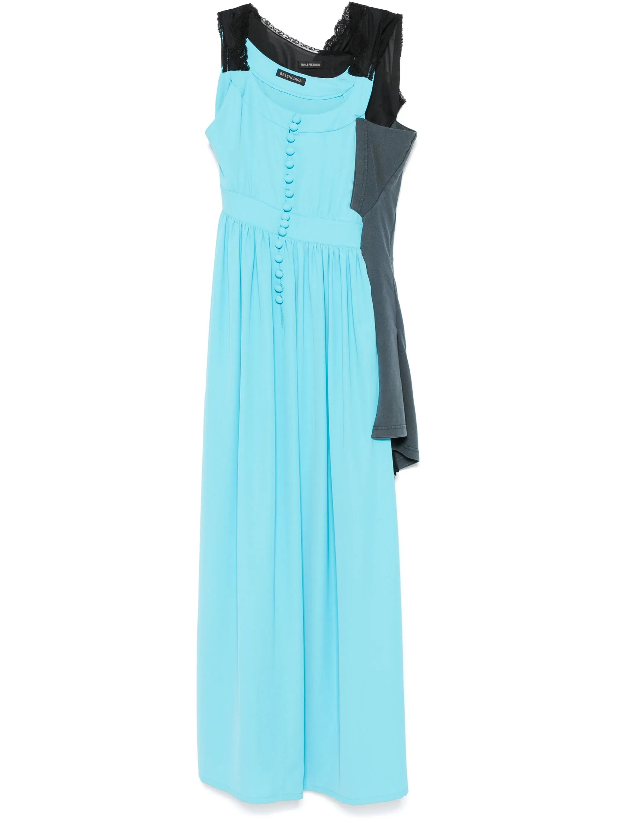 Asymmetric Panelled Dress