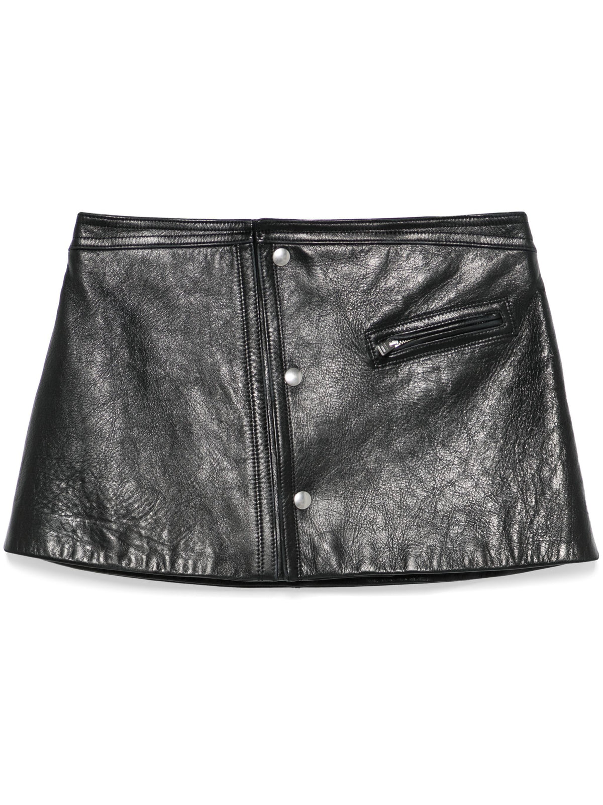 Leather Mini Skirt