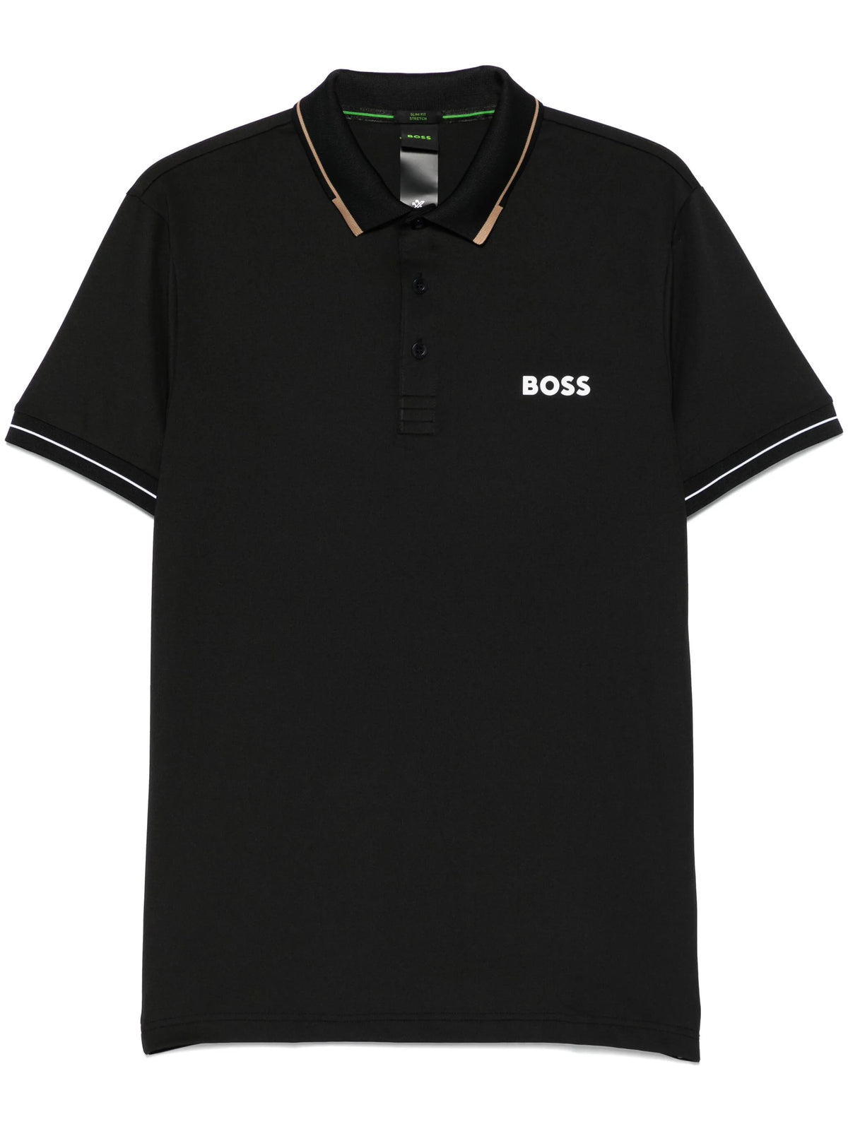 Contrast logo Polo Shirt Slim Fit