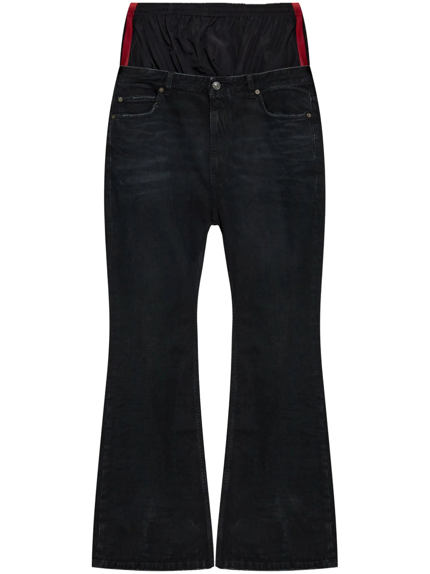 Balenciaga Layered Jeans | Balenciaga Man collection