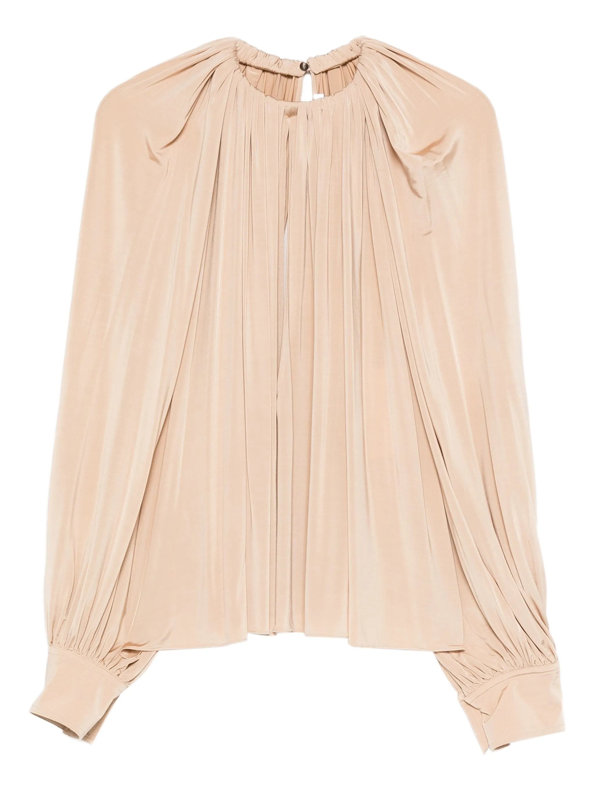 Blouse Back Slit Detail
