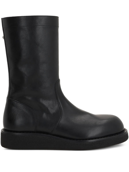 Ann Demeulemeester Side-zip Round-toe Boots | Ann Demeulemeester