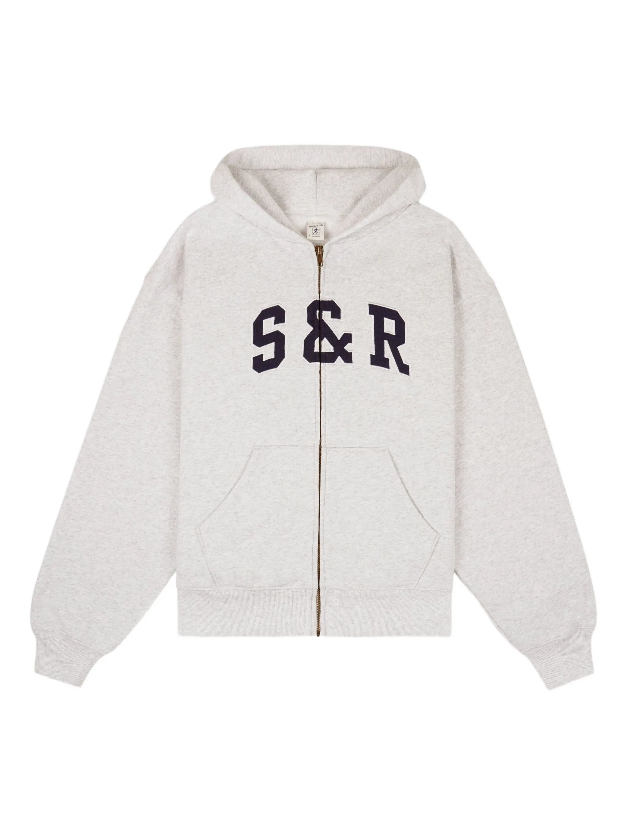 &amp Zip Hoodie
