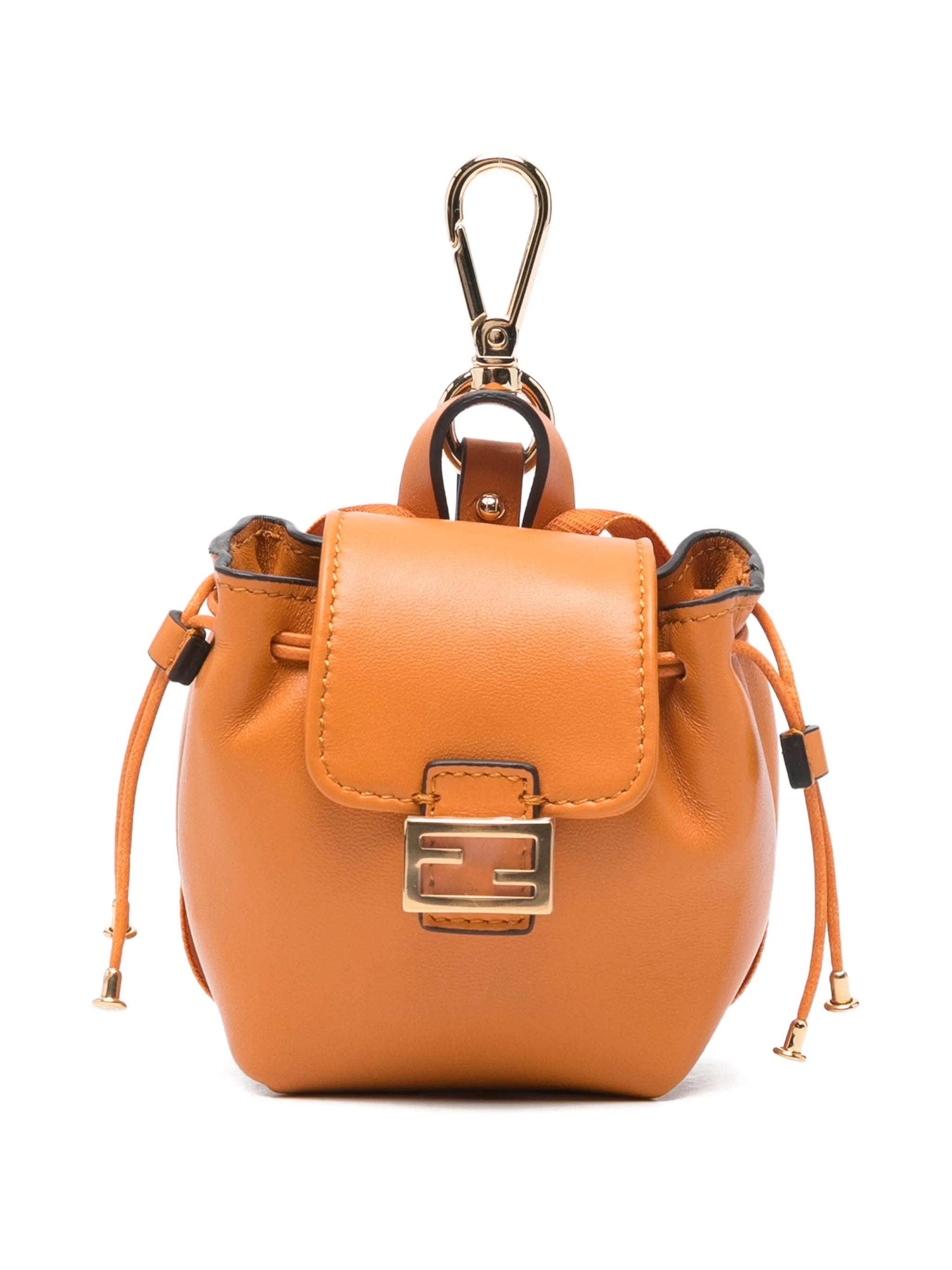 Fendi Drawstring Logo-plaque Bag Charm | Fendi Woman collection ...