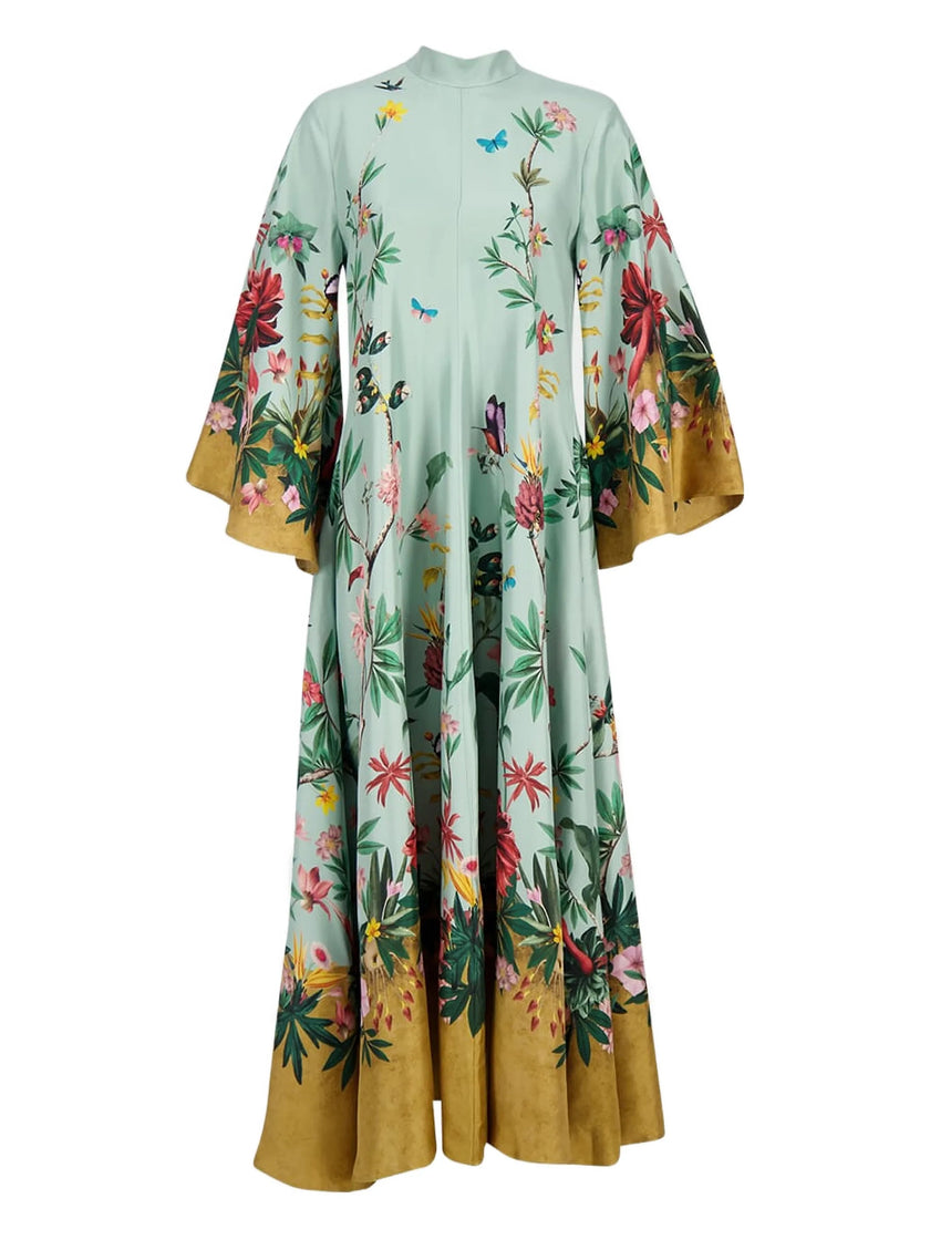 La Doublej Long Sleeve Maxi Dress - Blue La Doublej Long Sleeve Maxi Dress - Blue