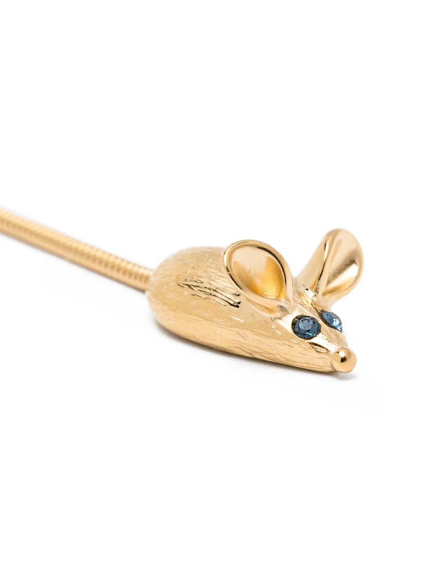 Vivetta Mouse Embellished Brooch