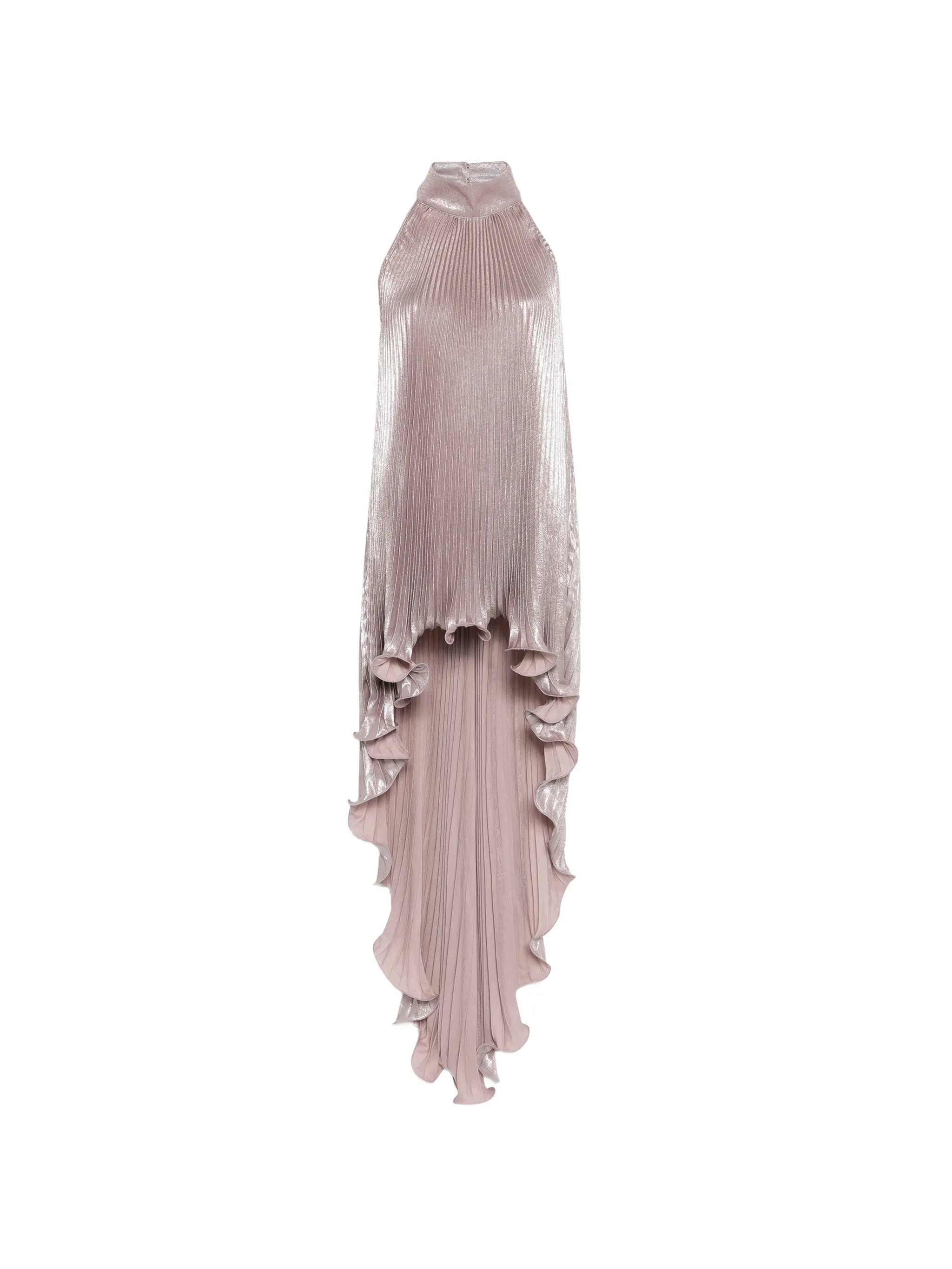 L'idee Caribbean Pleated Mini Dress