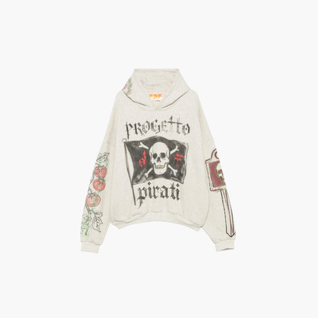 Pdf Graphic-print Drawstring Hoodie
