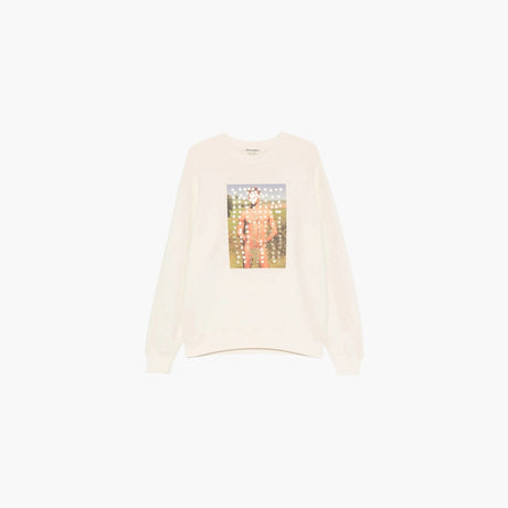 White printed sweatshirt by JW Anderson