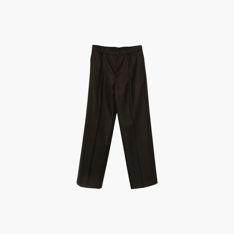 Dark brown trousers by Dries Van Noten