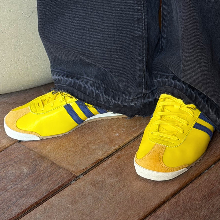 Yellow Adidas sneakers from the mens shoes selection
